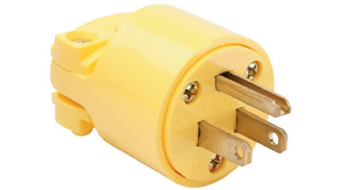 Legrand Pass & Seymour 4867YCC10 15 Amp 125V Medium Duty Nylon